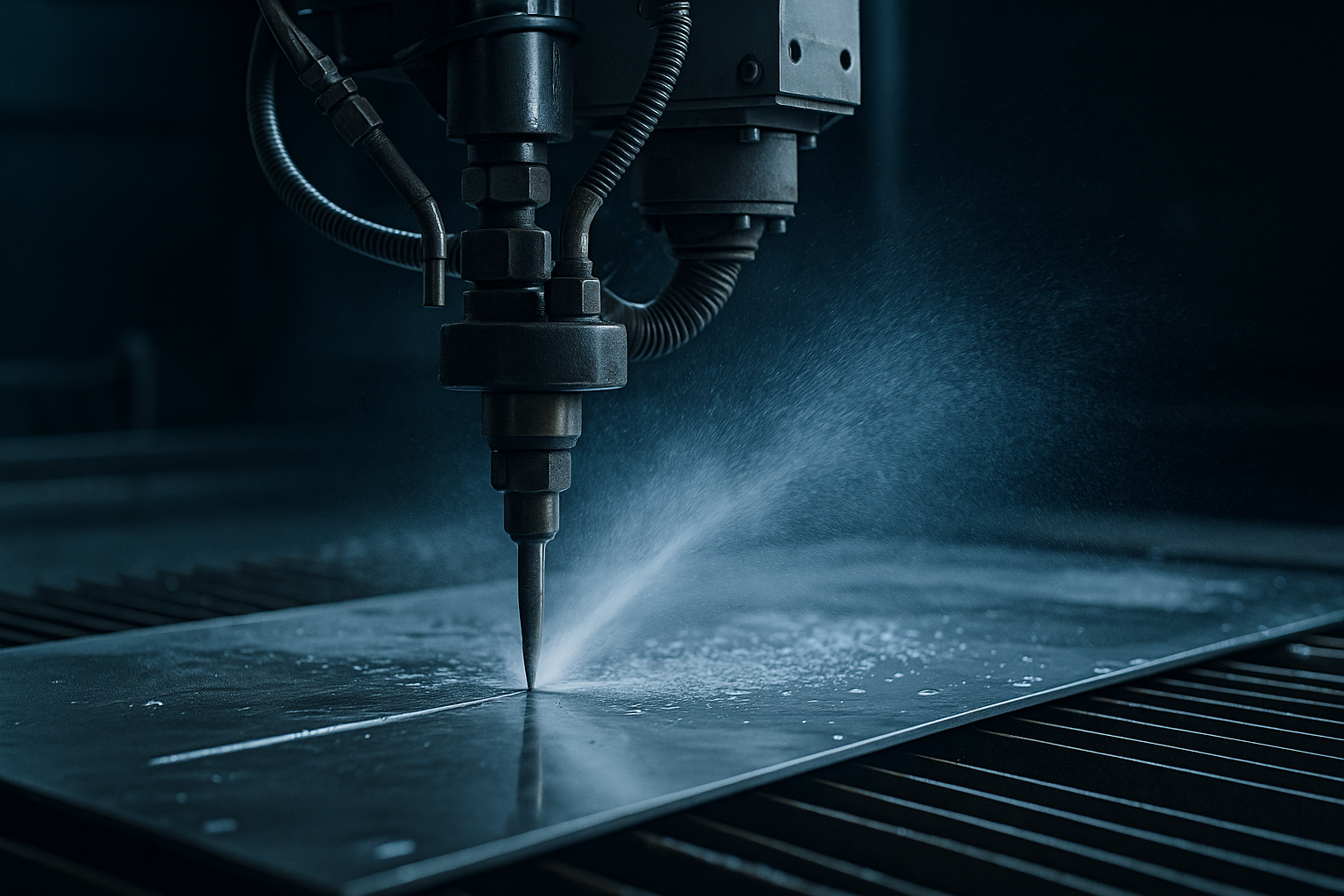 Optimizing Waterjet Cutting with Machine Vision Optimizing Waterjet Cutting with Machine Vision