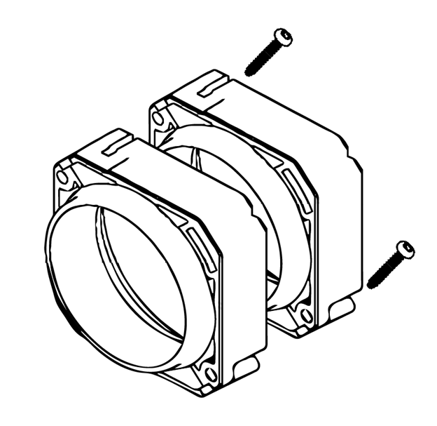 Picture showing how to install the lens Picture showing how to install the lens