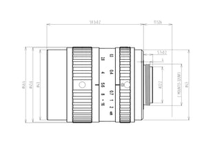 VA-LCM-25MP-50MM-F2.8-110 Lens C-mount 3 VA-LCM-25MP-50MM-F2.8-110 Lens C-mount 3