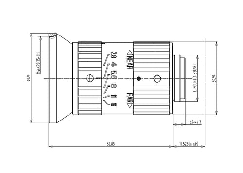 VA-LCM-45MP-16MM-F2.8-140 Lens C-mount 2 VA-LCM-45MP-16MM-F2.8-140 Lens C-mount 2