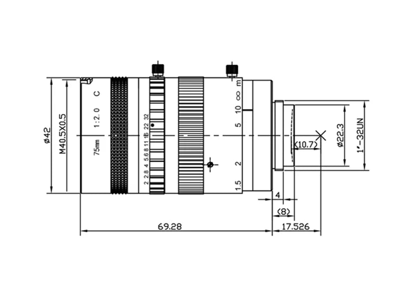 VA-LCM-5MP-150MM-F4.0-015 Lens C-mount 2 VA-LCM-5MP-150MM-F4.0-015 Lens C-mount 2