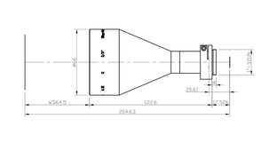 VA-LCM-TC-0-0.2X-WD65-015 Lens telecentric 3 VA-LCM-TC-0-0.2X-WD65-015 Lens telecentric 3
