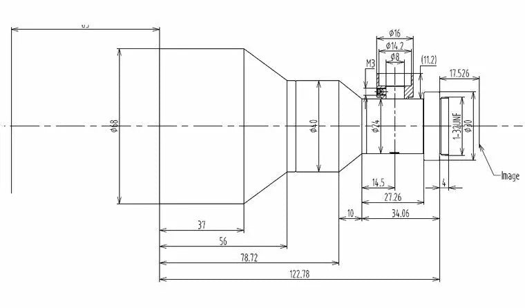 VA-LCM-TC-1-0.2X-WD65-015 Lens telecentric 2 VA-LCM-TC-1-0.2X-WD65-015 Lens telecentric 2
