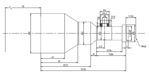 VA-LCM-TC-1-0.3X-WD110-015 Lens telecentric 2 VA-LCM-TC-1-0.3X-WD110-015 Lens telecentric 2