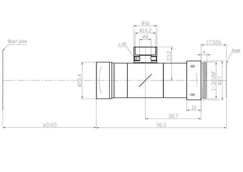VA-LCM-TC-1-1.5X-WD65-015 Lens telecentric 2 VA-LCM-TC-1-1.5X-WD65-015 Lens telecentric 2