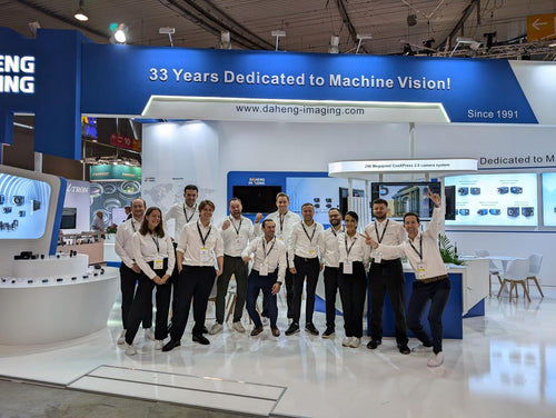 The VA Imaging team at Stuttgart exhibition