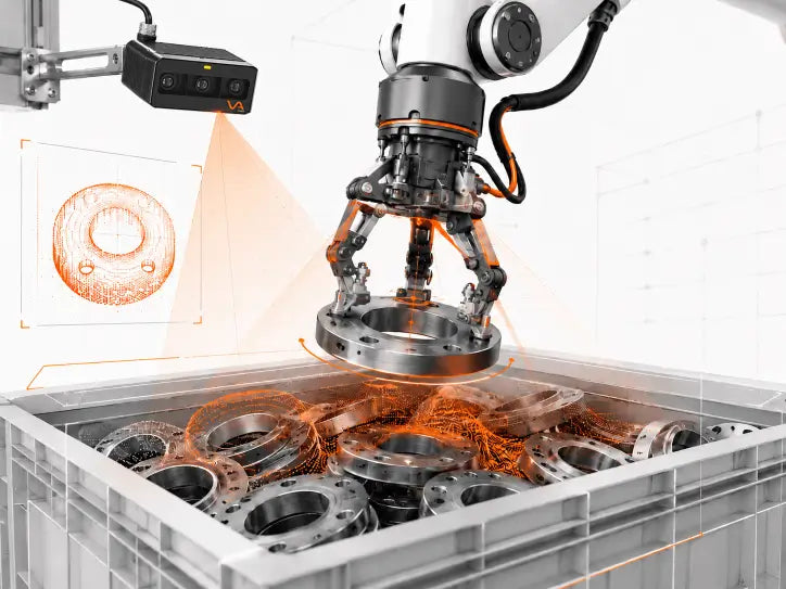 3D Stereo Vision Camera for Robotic Bin Picking