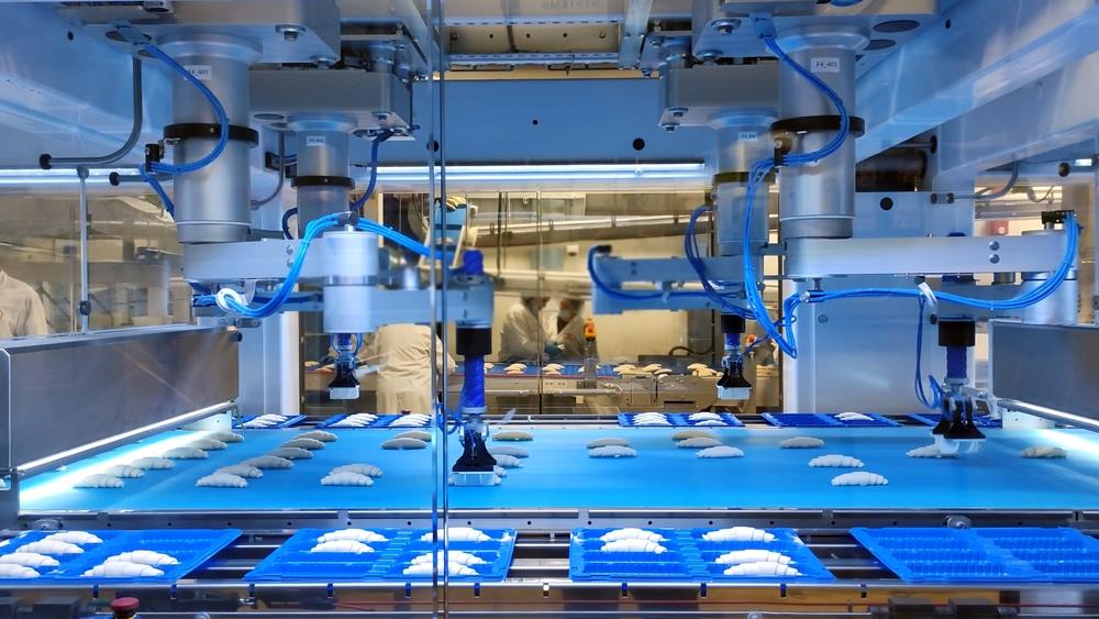 Machine Vision Système dans l'industrie alimentaire - Inspection des produits de boulangerie