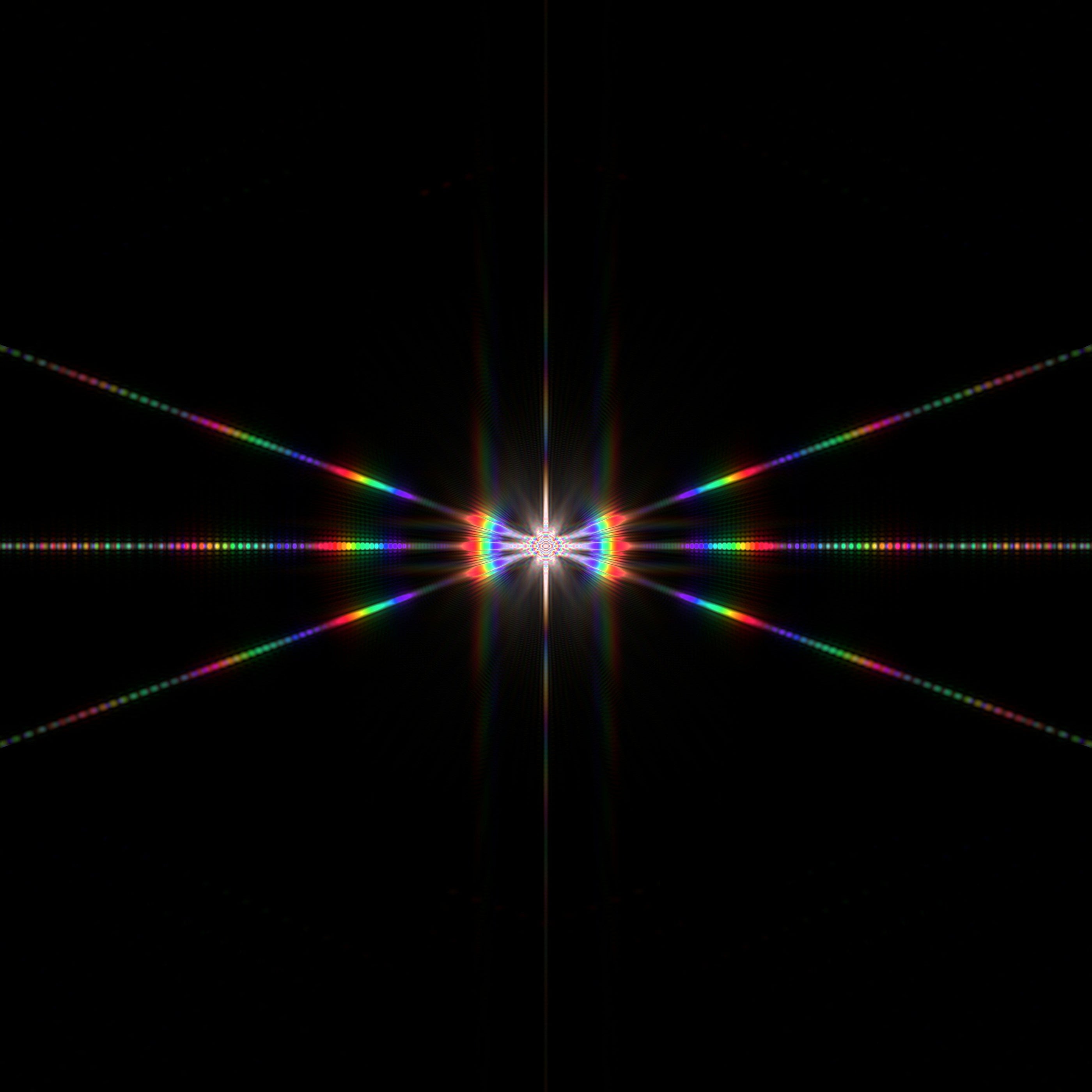 Visualization of optical diffraction and contrast transfer used to explain Modulation Transfer Function (MTF) performance.