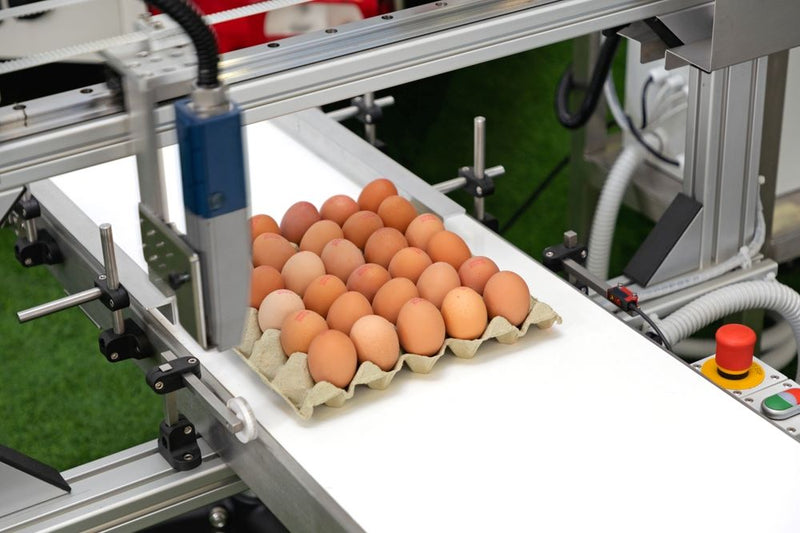 Object detection on a conveyor belt