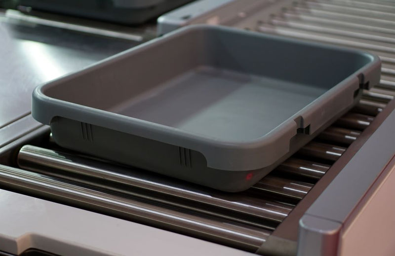 Airport tray inspection