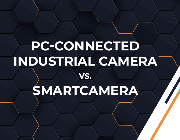 Smart camera vs. PC-connected industrial camera