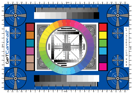 Free camera test chart download