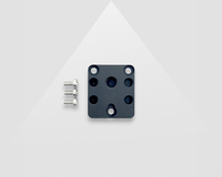 Mounting plate for industrial cameras