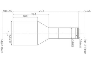 Mechanical Drawing VA-LCM-TC-0-0.367X-WD220-110