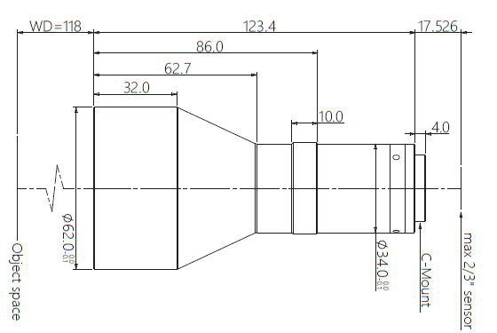 Mechanical Drawing VA-LCM-TC-0-0.271X-WD118-015