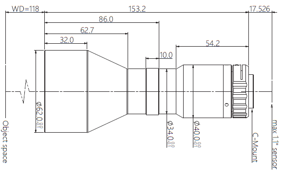 Mechanical Drawing VA-LCM-TC-0-0.438X-WD118-110