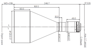 Mechanical Drawing VA-LCM-TC-0-0.204X-WD208-110