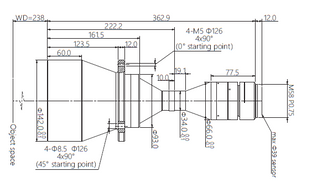 Mechanical Drawing VA-LM58-TC-0-0.325X-WD273-39C