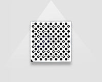 Ensenso-kalibratieplaat 390mm, raster 48/96mm