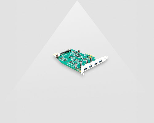 Adapter PCIe4x - 4x USB3.0 - quad bus
