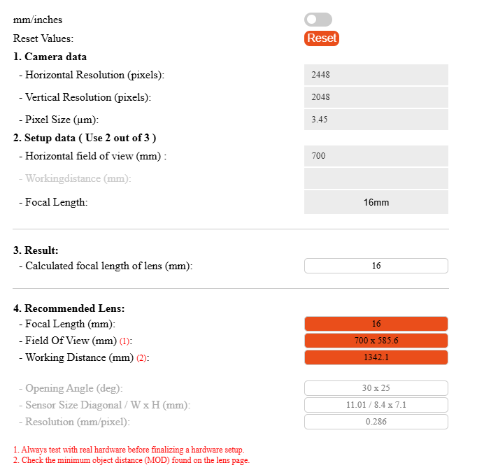 Lens_Calculator_car_wash_automation