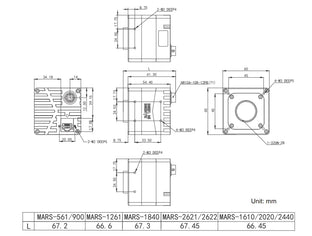 MARS-1610-52GTM Camera 10GigE Vision 6