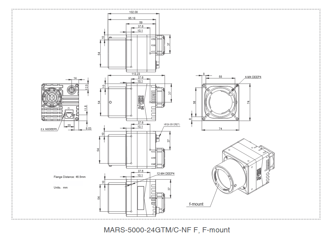 MARS-5000-24GTMC-NF-F-mount-mech-drawing 