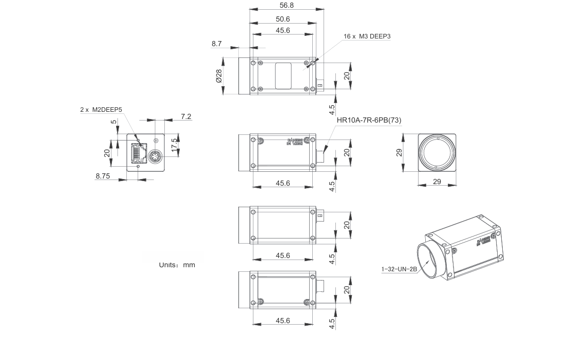 ME2S-1260-9GC/M-P-Mechanical-Drawing