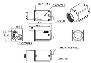 MER2-1070-10GM-P EOL Mechanical drawing 5