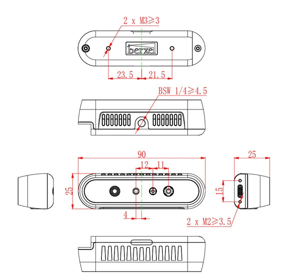 VA-3DC-P050 structural diagram