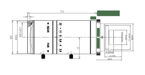 VA-LCM-5MP-150MM-F5.6-018 Lens C-mount 2