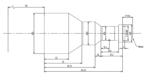 VA-LCM-TC-0-0.2X-WD110-015 Lens telecentric 2