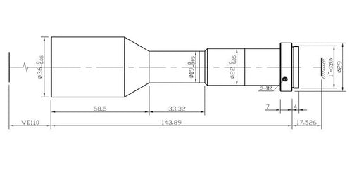 VA-LCM-TC-0-0.4X-WD110-015 Lens telecentric 2