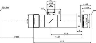 VA-LCM-TC-0-3X-WD65-015 Lens telecentric 2