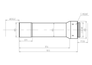 VA-LCM-TC-0-4X-WD65-015 Lens telecentric 2