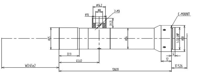 VA-LCM-TC-1-6X-WD65-015 Lens telecentric 2