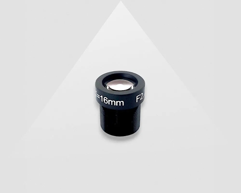 M12 lens | 10MP | 16MM | F2.2| 2/3 INCH | NON DISTORTION