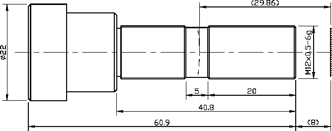 VA-LM12-10MP-50MM-F4.0-015 Lens M12-mount Mechanical drawing 3