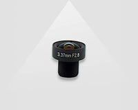 VA-LM12-5MP-03MM-F2.8-020, OBIETTIVO M12 5MP 3.3MM F2.8 1/2 pollice NON DISTORTION