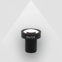 VA-LM12-5MP-06MM-F2.8-018, Obiettivo M12 5MP 6MM F2.8 1/1.8 inch NON DISTORTION