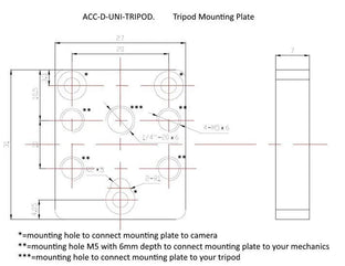 VA-MCPT-24x20-ALU Mounting plate 4