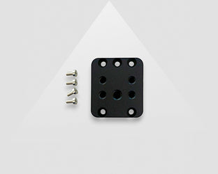 VA-MCPT-33x20-ALU, Tripod Mounting Plate ME2P USB3 / ME2S