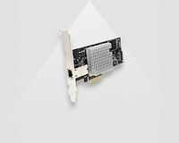 Adapter PCIe4x, 10GigE - 5GigE - 2.5GigE, without POE