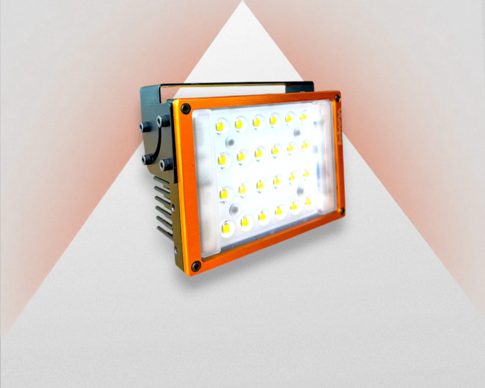 LED-spot IR, 90 / 60 / 30 grader, 24V / 36W, VA-SL-90x80-IR
