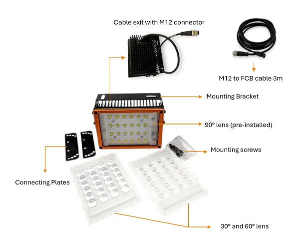VA-SL-90x80-W Led spot 6