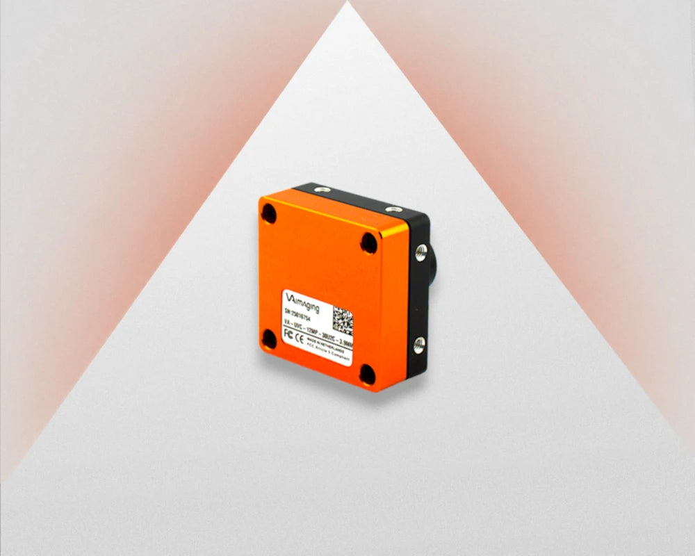 VA-UVC-12MP-30U2C-3.9MM, M12-mount, inklusive 3.9mm objektiv, IMX577, 3840 x 3040, 20fps,1/2.3 inch, elektronisk Rolling Shutter, Farve