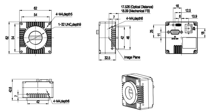 VALINE-2K3-CM-48GC-P Camera Linescan 5