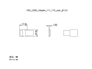 VEN-1220-32U3M-FPC, IMX226, 4024x3036, 32fps, 1/1.7", Rolling shutter, Boardlevel, Mono