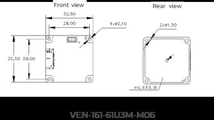 VEN-161-61U3C-M05 Camera USB3 Vision 4
